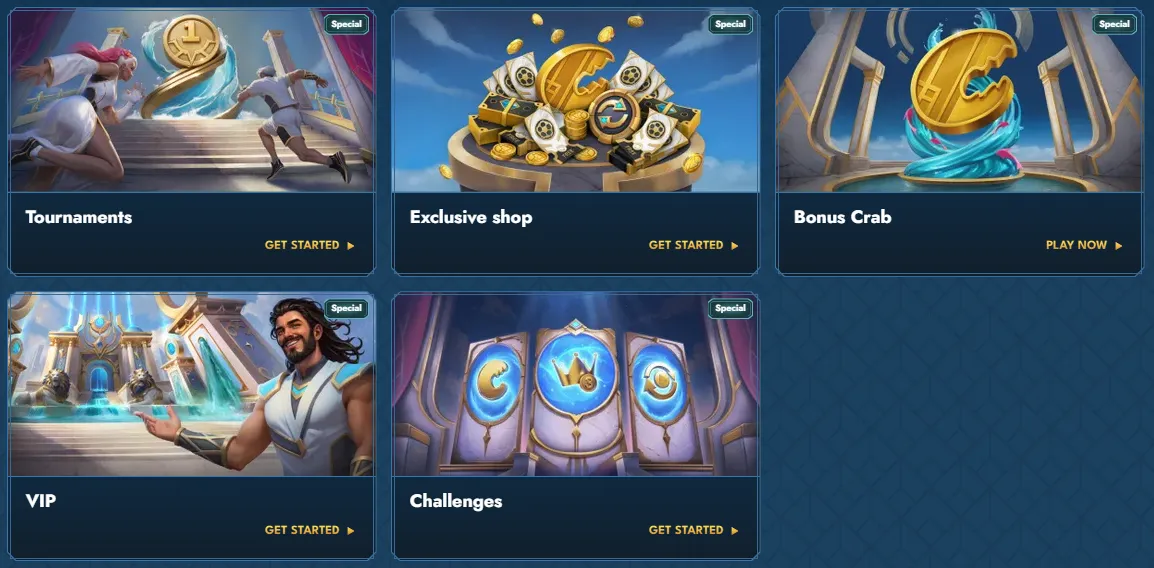 Casea Casino specials met toernooien VIP en challenges